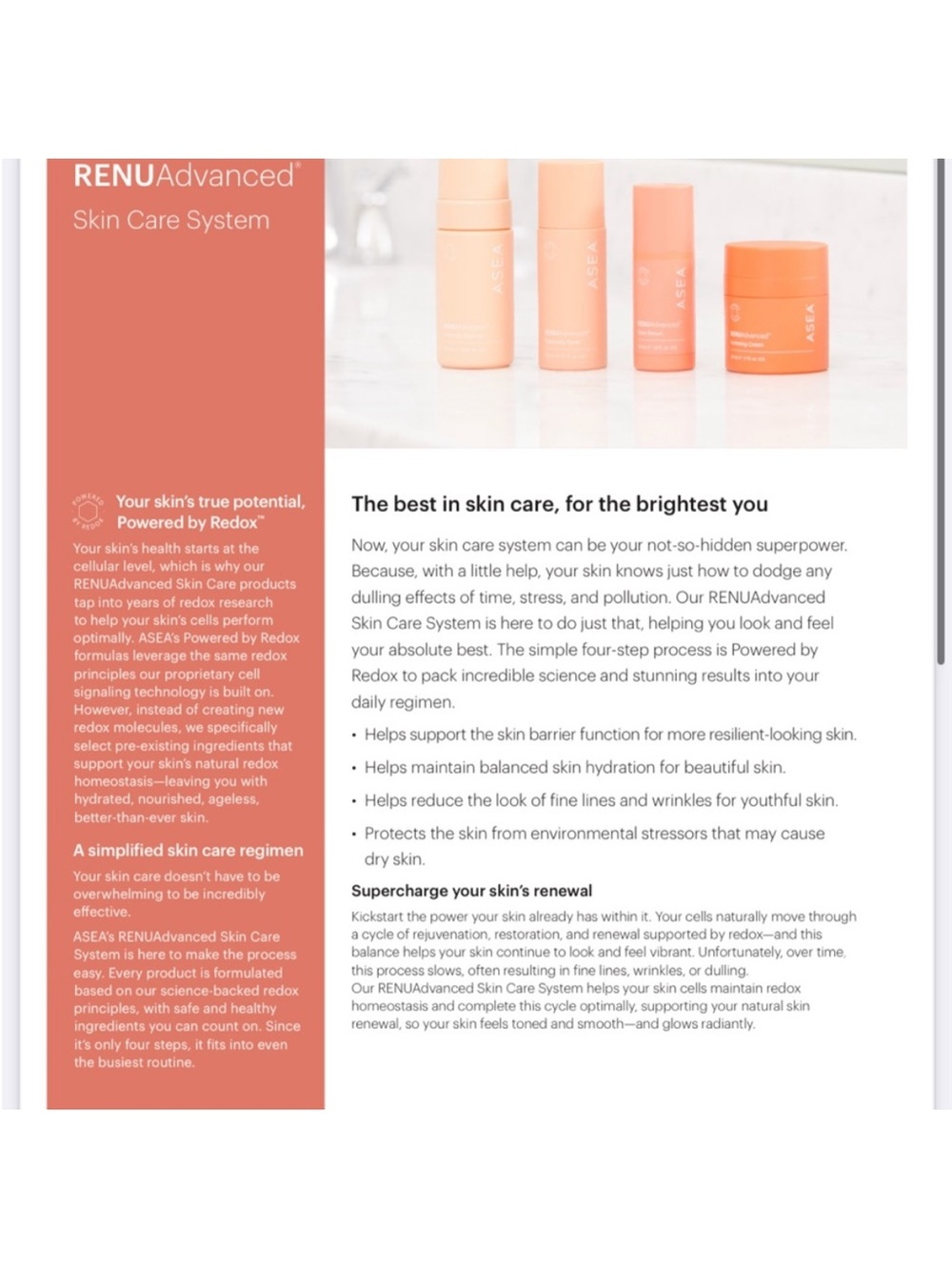 ASea RENUAdvanced Skin Care System – White - Picture 4 of 4